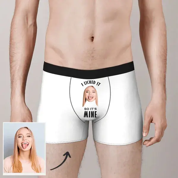 Personalized I Love You Men's Boxer Briefs - 5XL / 2