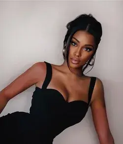 Elegant black woman