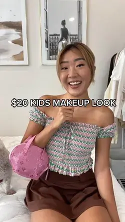 $20 kids makeup look