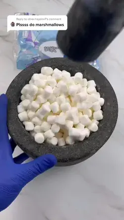 How to not to crush marshmallows