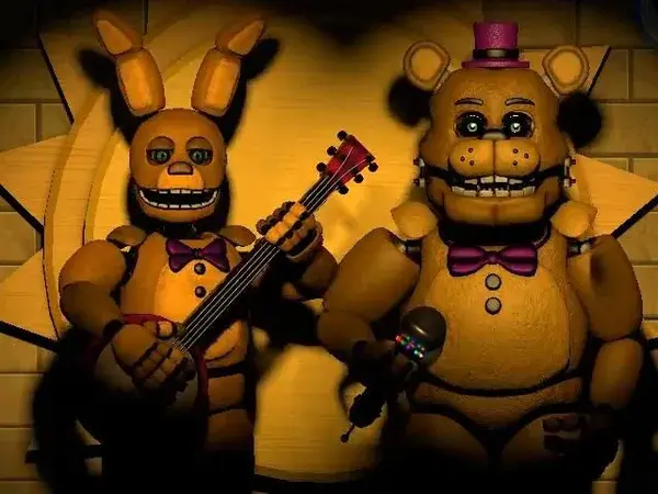 FNAF Springbonnie & Fredbear Sing Hidden in the Sand