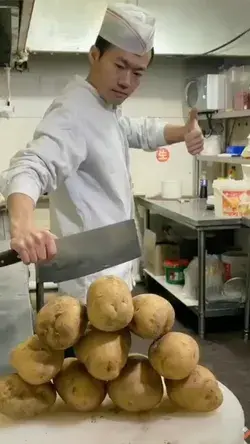 Fuckerying a Potato Into a Net