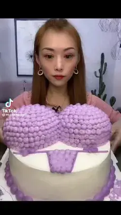 asmr cake  !