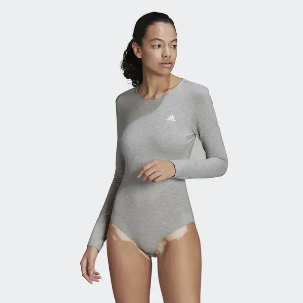 Essentials Studio Bodysuit Grey Womens