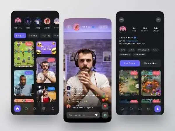 Streaming App Mobile Design