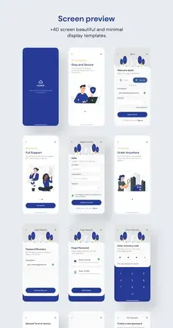 Homer Apartment App UI Kit 40+ iOS iPhone X screens for Apartment Search Mobile App