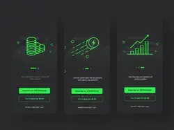 Investment & Trading App - Onboarding Animation by Olivia for Marcato Studio