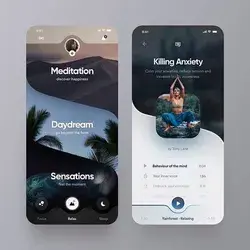 Mobile App - Meditation Application