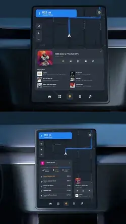 Car UI Dashboard