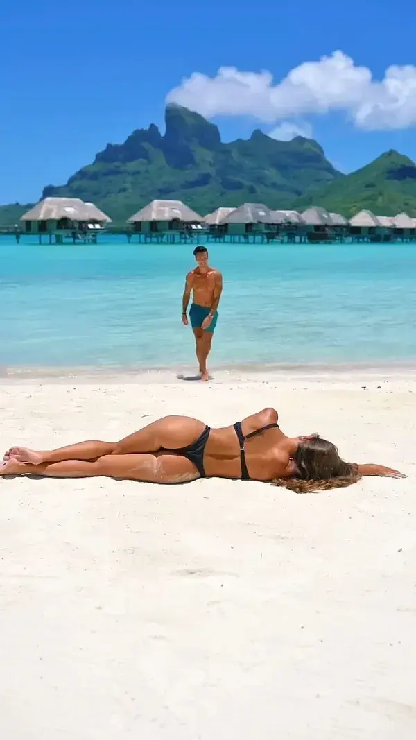 Couple Goals in Bora Bora at the Four Seasons