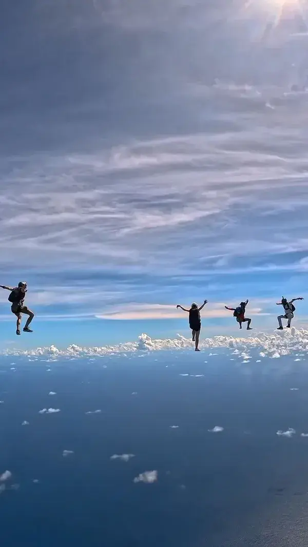 Elevate Your Travels: Experience the Godmode of Skydiving Amidst Breathtaking Nature