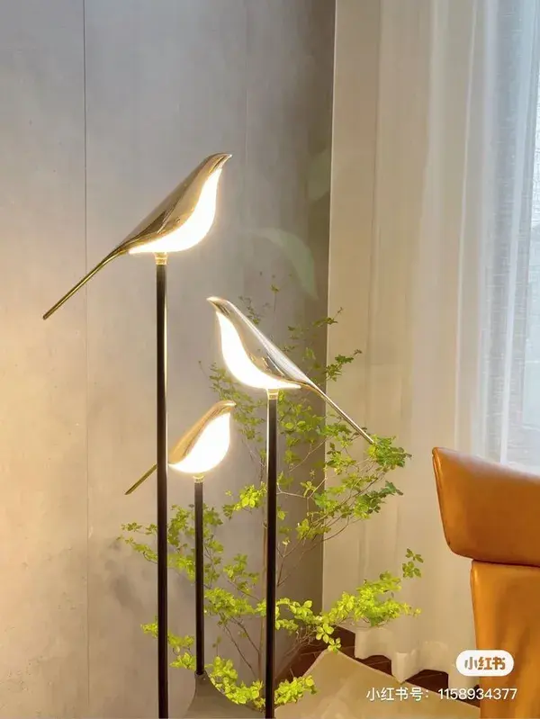 Modern Nordic Wall Bird Lamp For Home Interior - TD