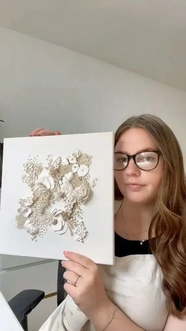 Coral wall art