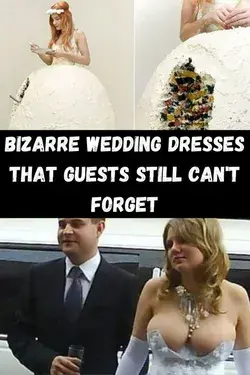 Bizarre Wedding Dresses That Guests Still Can't Forget