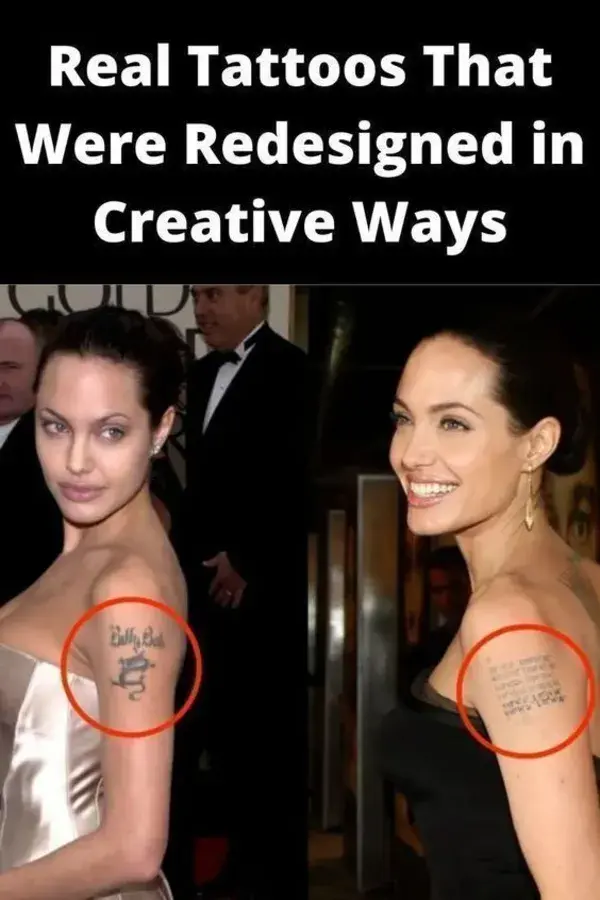 Real Tattoos That Were Redesigned in Creative Ways