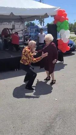 Long-time couple gets down