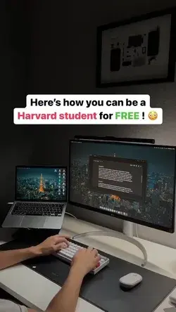 Here's how you can be a Harvard students for free to get certificate study | academic motivation