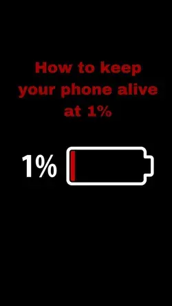 How to keep your phone alive at 1%