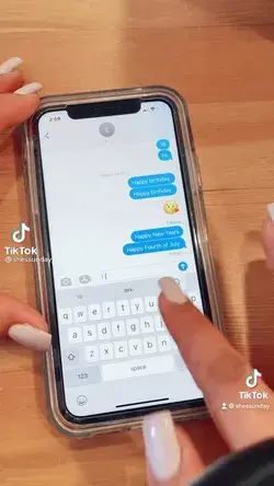 Send message with effects