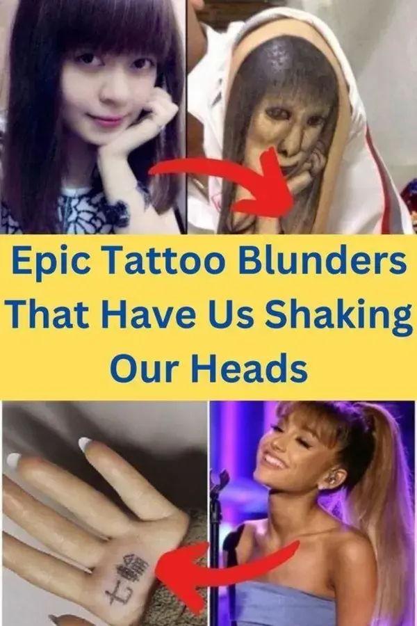 Epic Tattoo Blunders That Have Us Shaking Our Heads