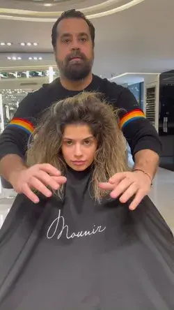 Blond Hair Transformation by Mounir