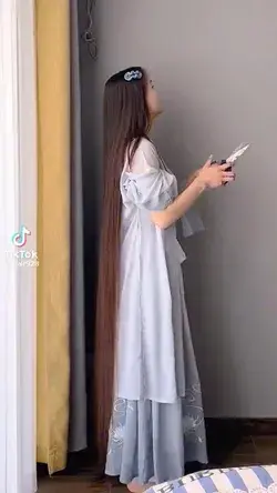 super long hair