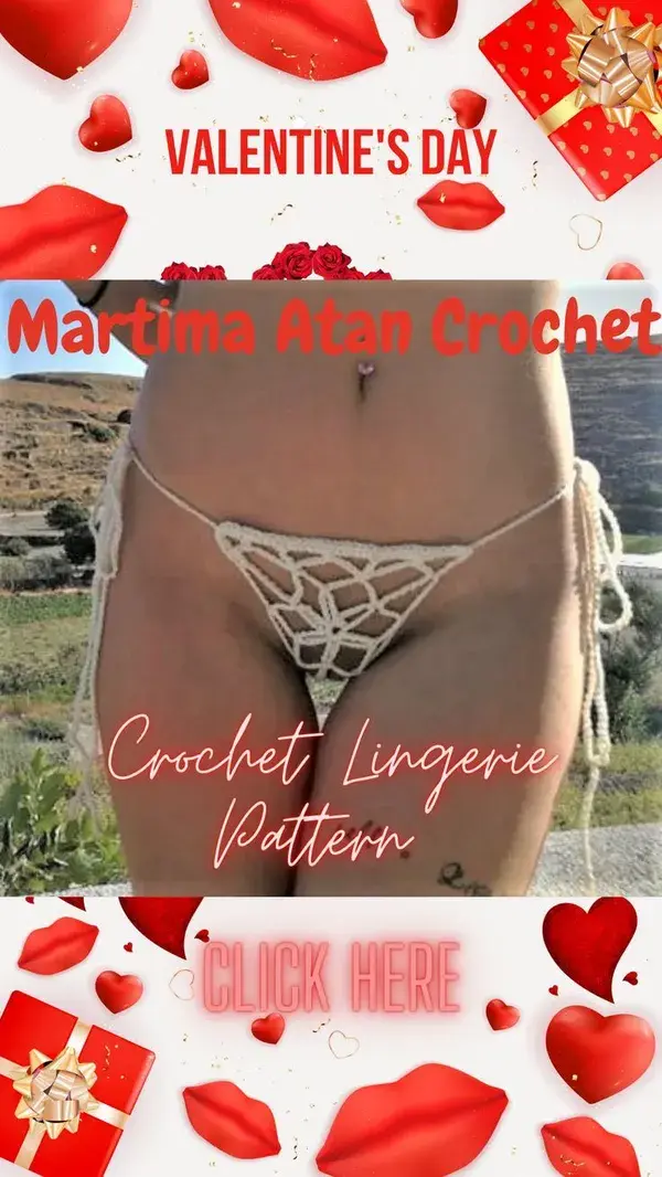 Crochet G String Pattern, Crochet Lingerie Bikini