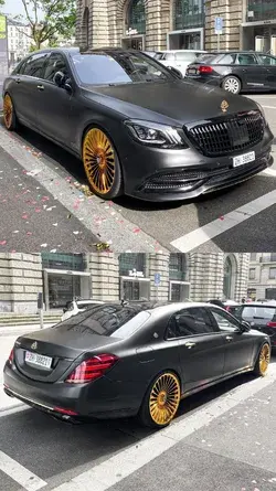 24K Golden MAYBACH S-Class ⚜