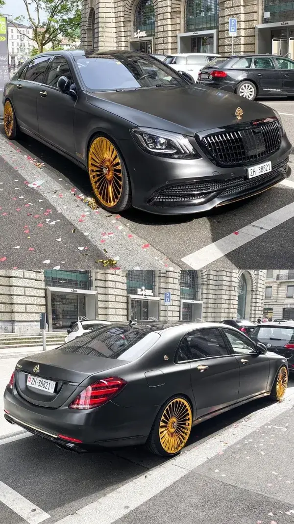 24K Golden MAYBACH S-Class ⚜