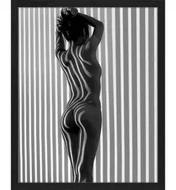 Nude Woman - Picture Frame Photograph Print on Paper