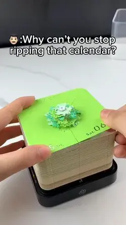 Elegance Meets Function: 3D Calendar