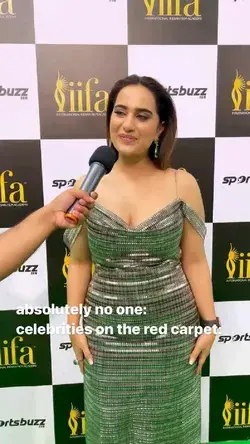 Celebrities on the red carpet :