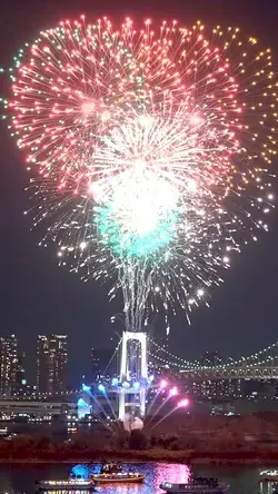 【Tokyo Fireworks】お台場レインボー花火 2022《初日と２日目のダイジェスト》Odaiba 2022 Rainbow Fireworks