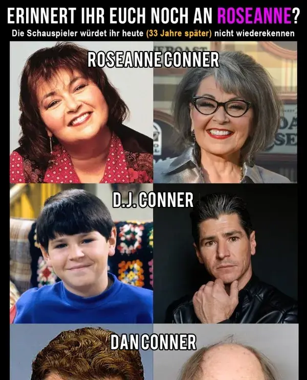 So sehen die Roseanne-Darsteller mittlerweile aus