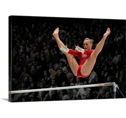 The Gymnast by Tejo Coen Photographic Print on Canvas