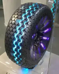 Hexonic Smart Tire in Action