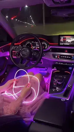 🚦🚗 CINTA LED FLEXIBLE PARA INTERIOR DE CARRO 5 METROS 🔥🚦