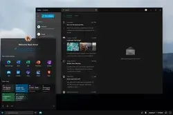 Concept Fluent Windows 10 Start Menu