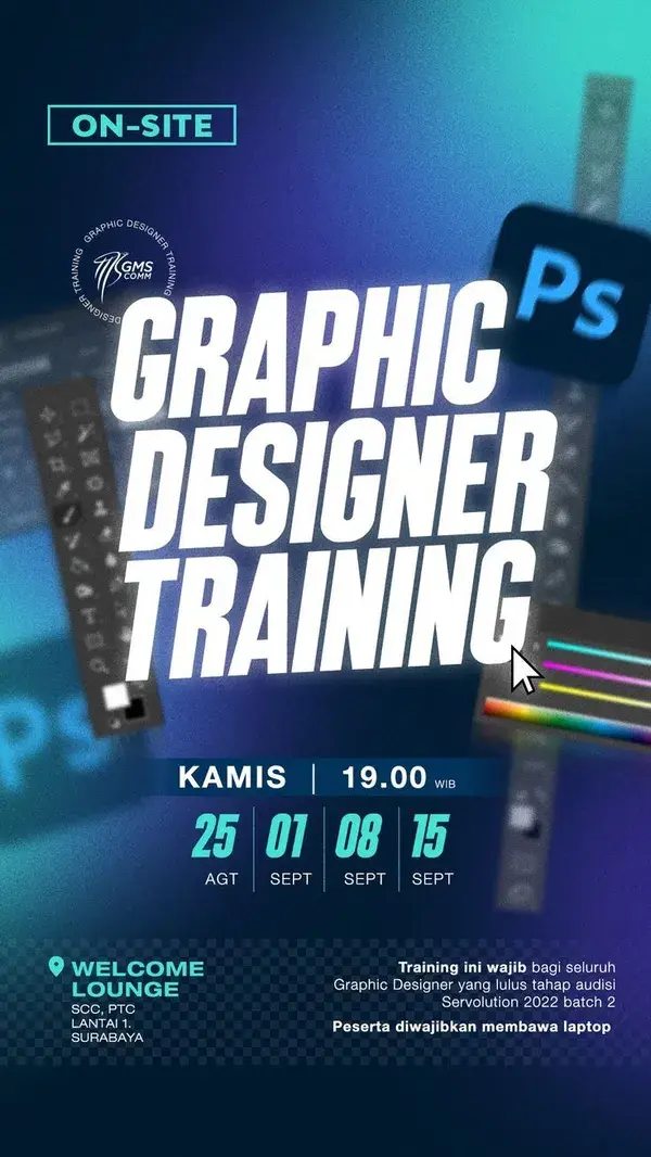 Graphic Designer Training Poster