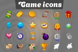 Icon set for UI mobile game