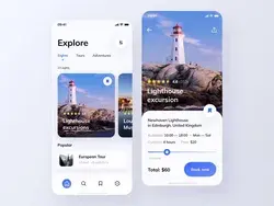 Travel App | User Flow Animation