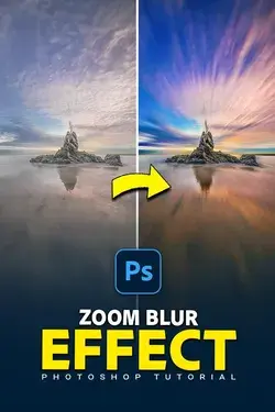 Transforming Photo with Zoom Blur: Photoshop Tutorial