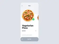 Pizza Order by Sang Nguyen