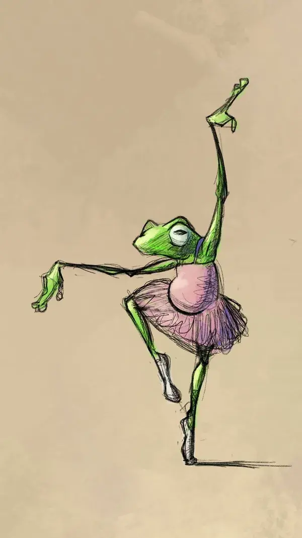 Ballerina Frog