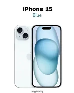 IPhone 15 blue
