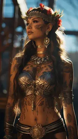 Aztec Princess Warrior #185