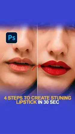 4 Easiest Steps To Create Stunning Lipstic In Photoshop