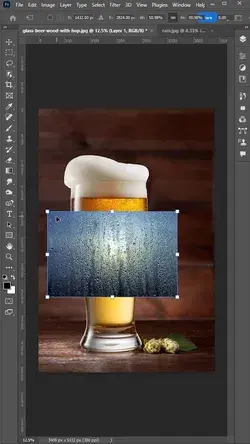 Glass Moisture Effect in Photoshop