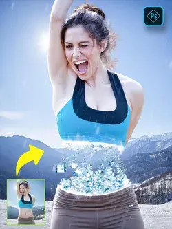 Freeze Body Effect in Photoshop 2023 l Photoshop Manipulation by Jabbar Awan