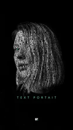 Text Portrait in Adobe Photoshop